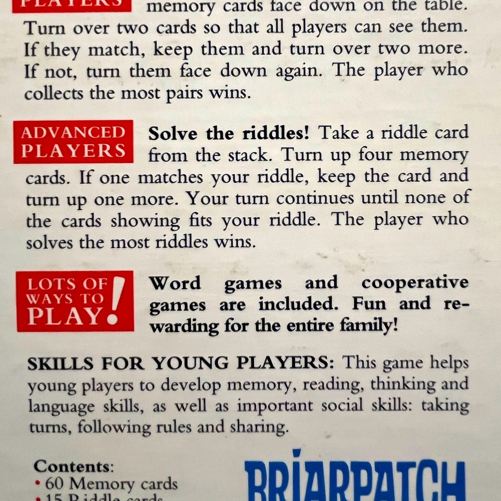 I Spy Memory Game - Picture 5 of 8